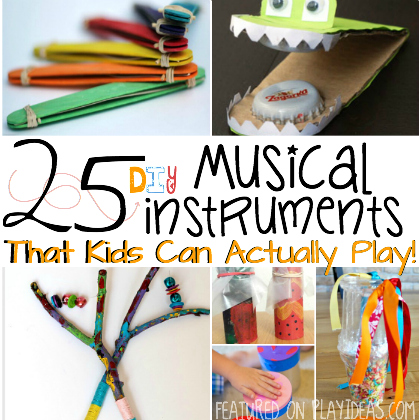 25 DIY Musical Instruments