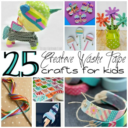 25 Creative Washi Tape Projects For Kids,Dining Table Lighting High Ceiling