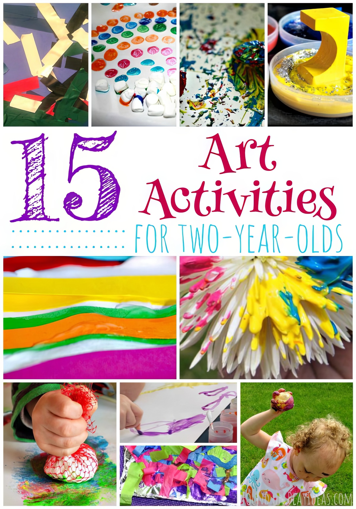 15 Easy Art Activities For Two Year Olds – Page 15
