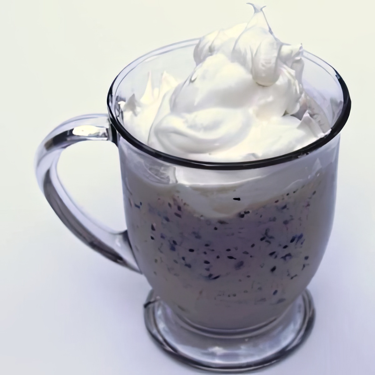 blueberry shake yogurt healthy recipe beautiful mug