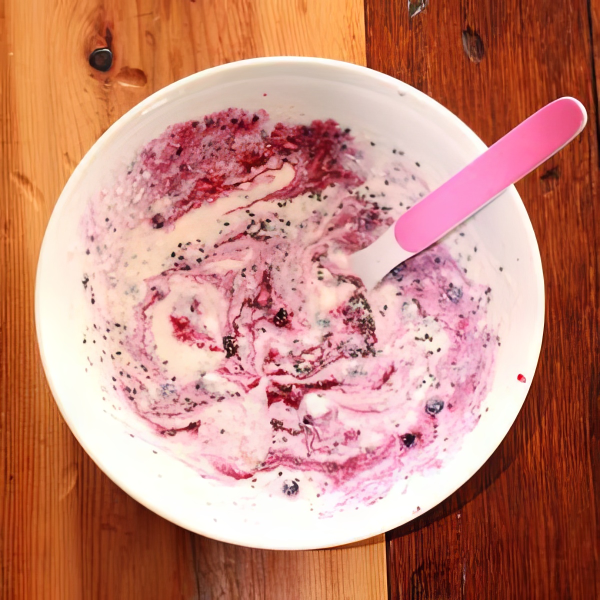 healthy yogurt smoothie full of probiotics for kids