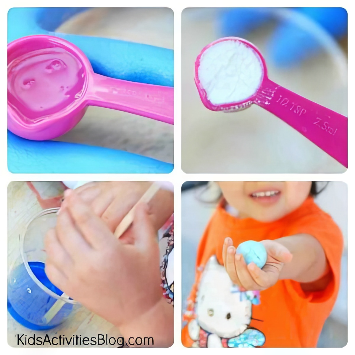 Make a Bouncy Ball, DIY bounce ball, Educational activities for 5-year-olds