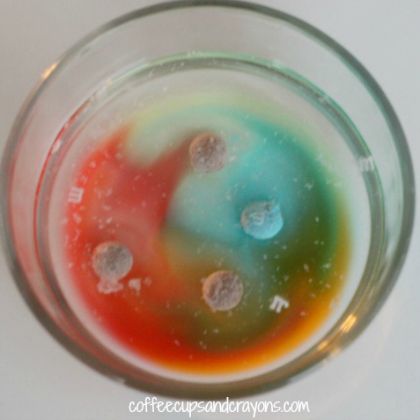 Have fun with this super awesome Dissolve the M off an MM science experiment!