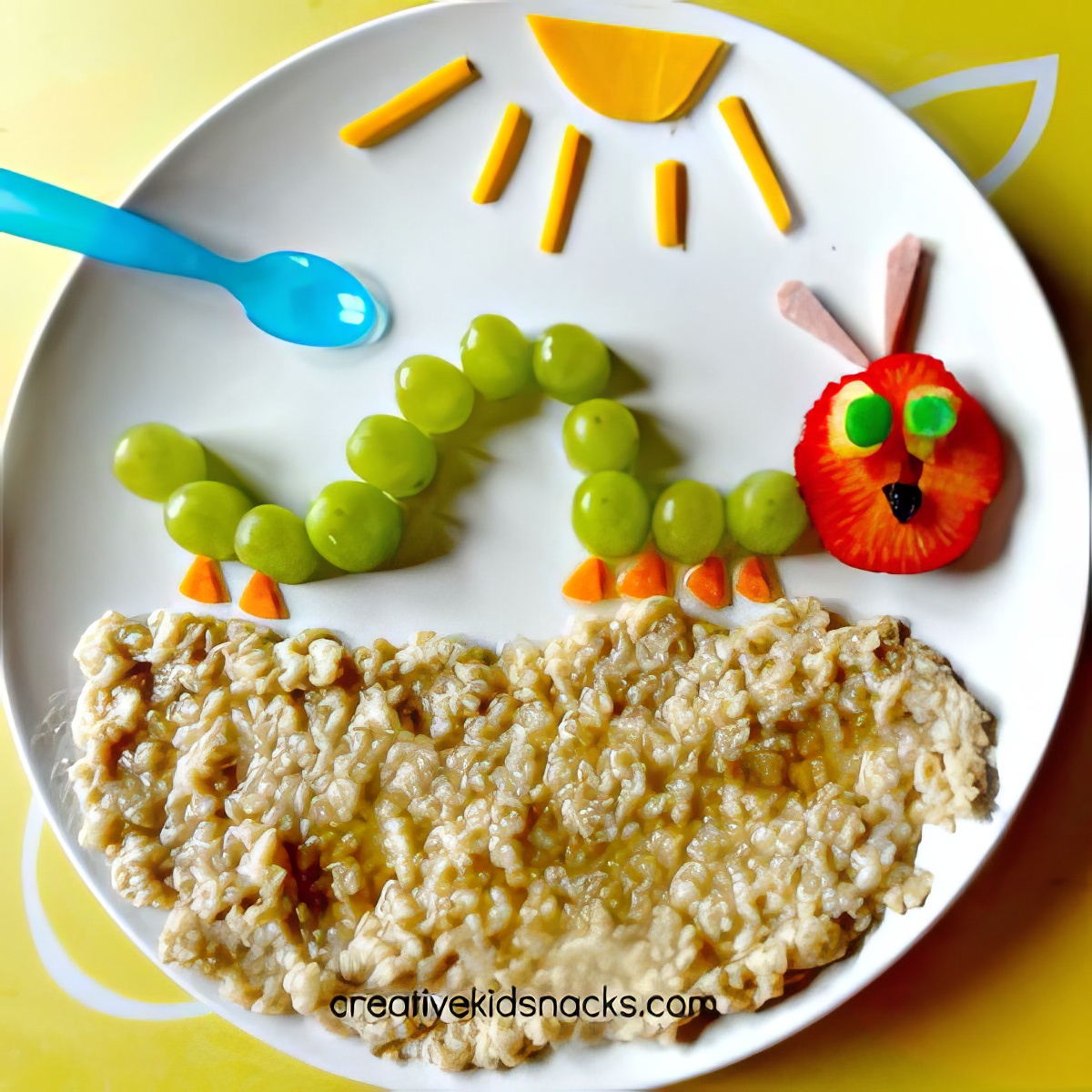 Be creative with your kids as you make this super yummy hungry caterpillar recipe!