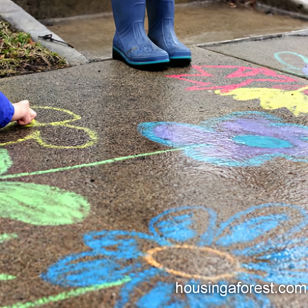 Rain Painting, Easy Art Activities For 3-Year-Olds, preschool art ideas