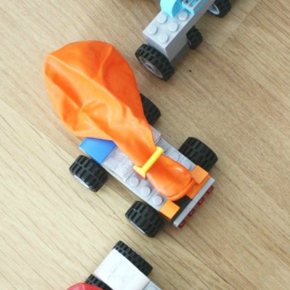 Lego Balloon Car, Awesome Balloon Science Experiments