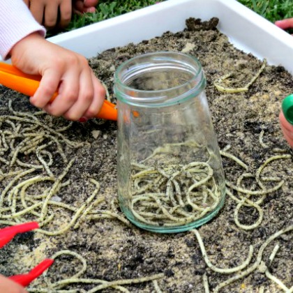 digging for worms, Insanely Awesome Activities For Sensory Play for Kids