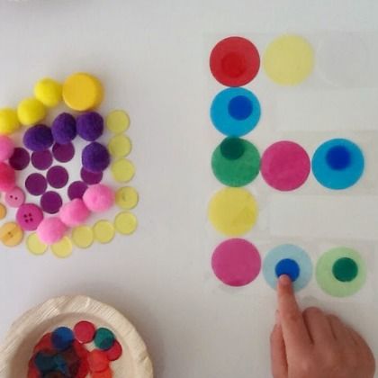 dot letters, Letter Learning Activities For Preschoolers
