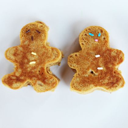 gingerbread pancakes, Yummy and Creative Gingerbread Man Activities