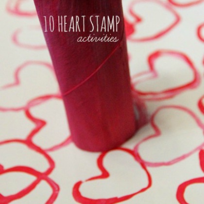 heart stamp, 17 lovely heart craft ideas, valentine projects, valentines art, heart arts for kids, heart crafts, easy valentine projects