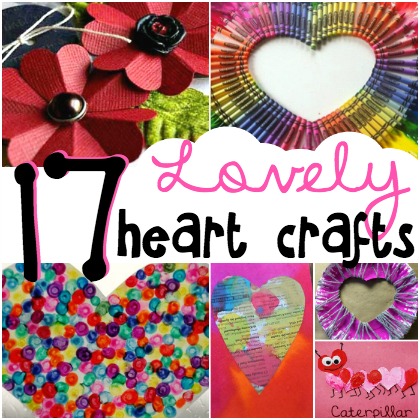 17 lovely heart craft ideas
