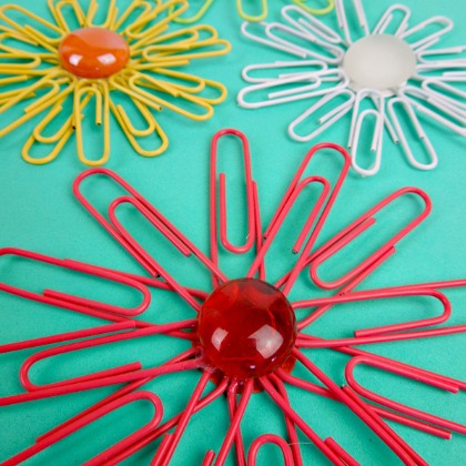 PAPER CLIP FLOWERS, Colorful and Fabulous Flower Activities for Kids!