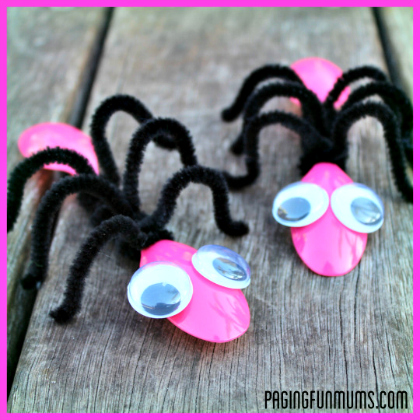 Make this Simple Crawling cute-as-a-bug spoon