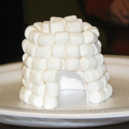 marshmallow igloo, marshmallow activities, Yummy marshmallow activities for kids of all ages