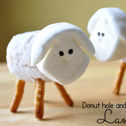 marshmallow lambs, marshmallow activities, Yummy marshmallow activities for kids of all ages