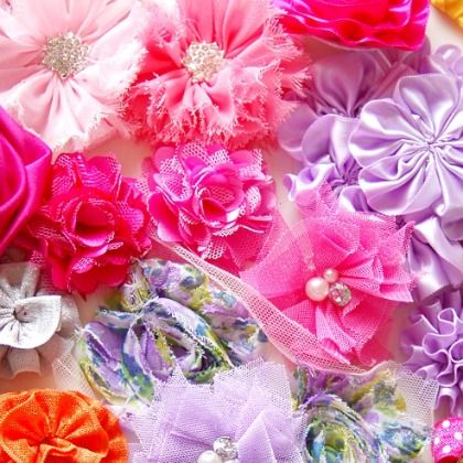 ribbon flowers, Colorful and Fabulous Flower Activities for Kids!