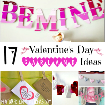 valentines day garland ideas, Lovely Valentine's Day Garland Ideas