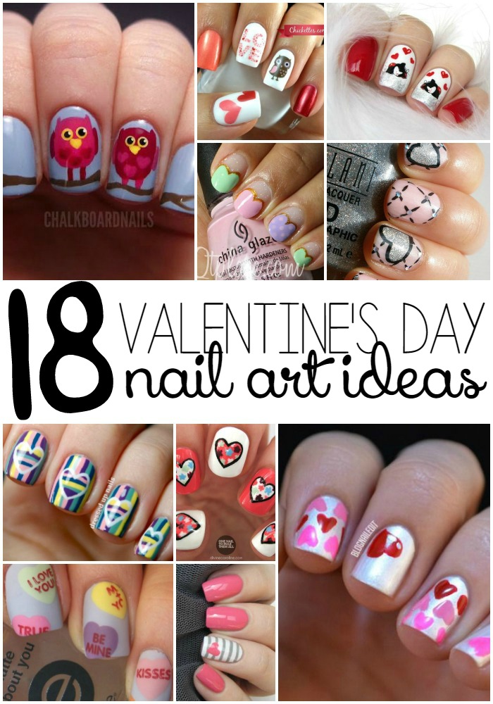 18 Valentine's Day Nail Art Ideas