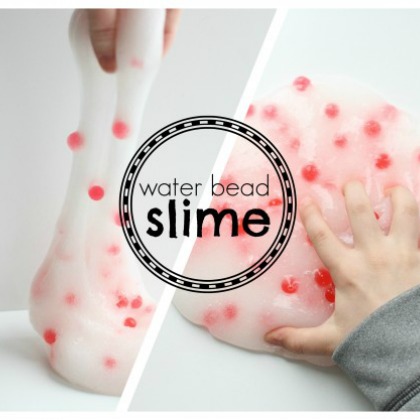 Water Bead Slime- 25 enjoyable whacky ways to play with water beads