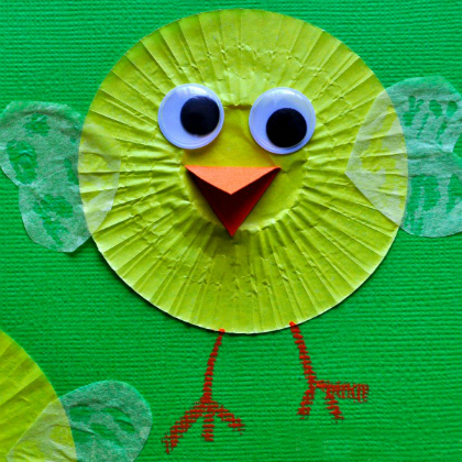 chick-Cupcake Liners-craft-play-ideas-for kids-of-all-ages-easy-diy