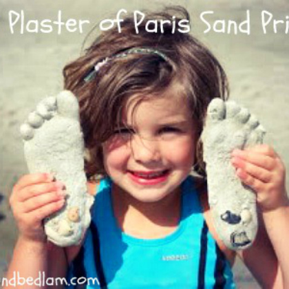 footprints in the sand, Under the Sea Crafts for Kids