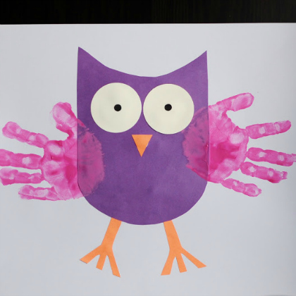 Hand-Eule