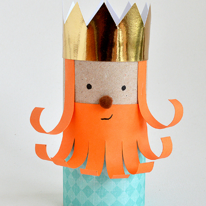leprechaun king craft for preschoolers