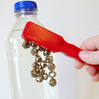 magnetic bells. Awesome Magnetic Discovery Bottle. Sensory Bottle