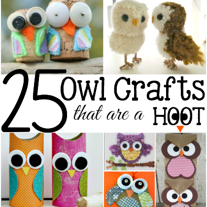 owl crafts for six year olds