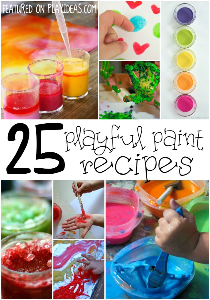 playful paint recipes