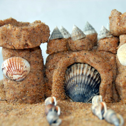 sand castle, Under the Sea Crafts for Kids