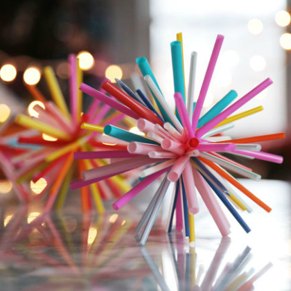 star bursts, Silly Straw Activities for 5-Year-Olds