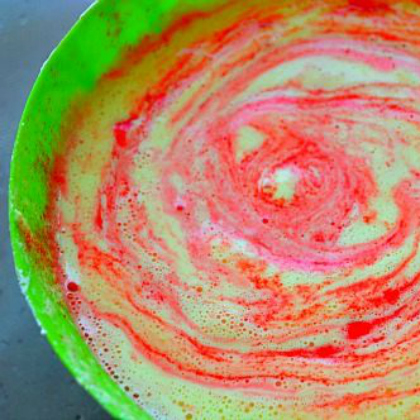bubbly goop, kool aid ideas, ways to use kool-aid, fun kool-aid, colorful painting recipe, painting kid crafts kid color projects, unique painting ideas