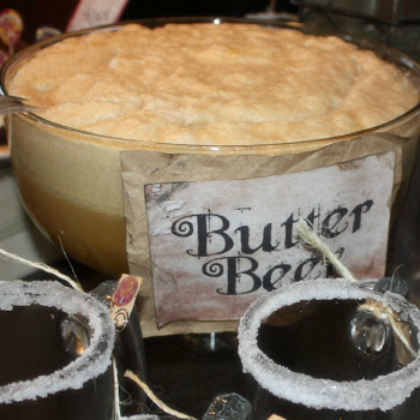 butter beer, crazy punch recipes, punch refreshments, kids party refreshments, drinks for kids, non alcoholic drinks, party drinks. punch recipes
