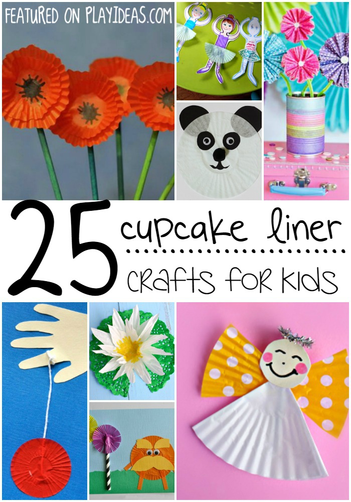 25 Delightful Cupcake Liner Crafts for Kids