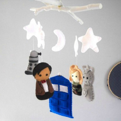 dr who mobile, 25 Homemade Mobiles for Babies