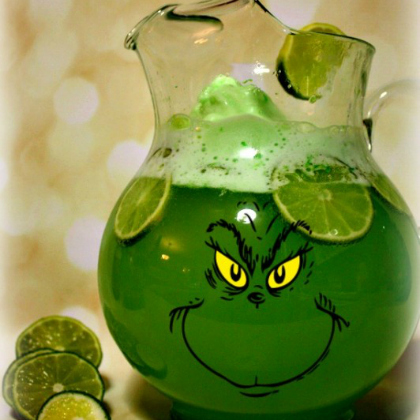 grinch punch, crazy punch recipes, punch refreshments, kids party refreshments, drinks for kids, non alcoholic drinks, party drinks. punch recipes