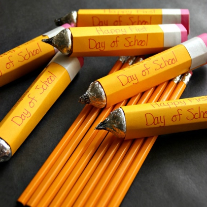  Back to School Candy Pencils for the kids!