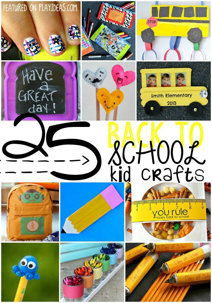 Back to School Crafts for Kids