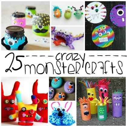 monster crafts for kids