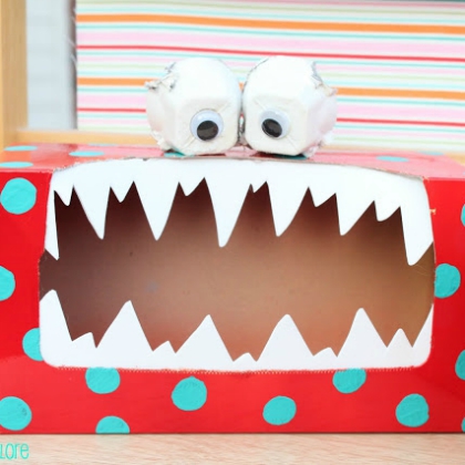 tissue box monster