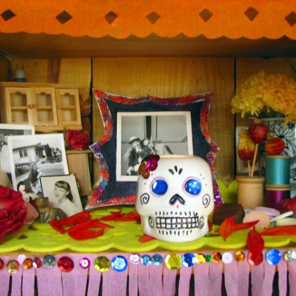 day of the dead shrine craft for kids