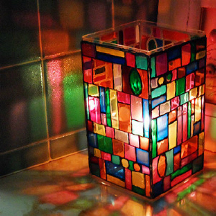 mosaic stained glass craft