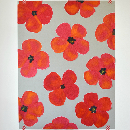 poppy art, red crafts for toddlers, crafts for toddlers, red crafts, activities using red color, preschool activities, activities for preschoolers