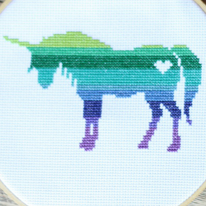 unicorn cross stitch