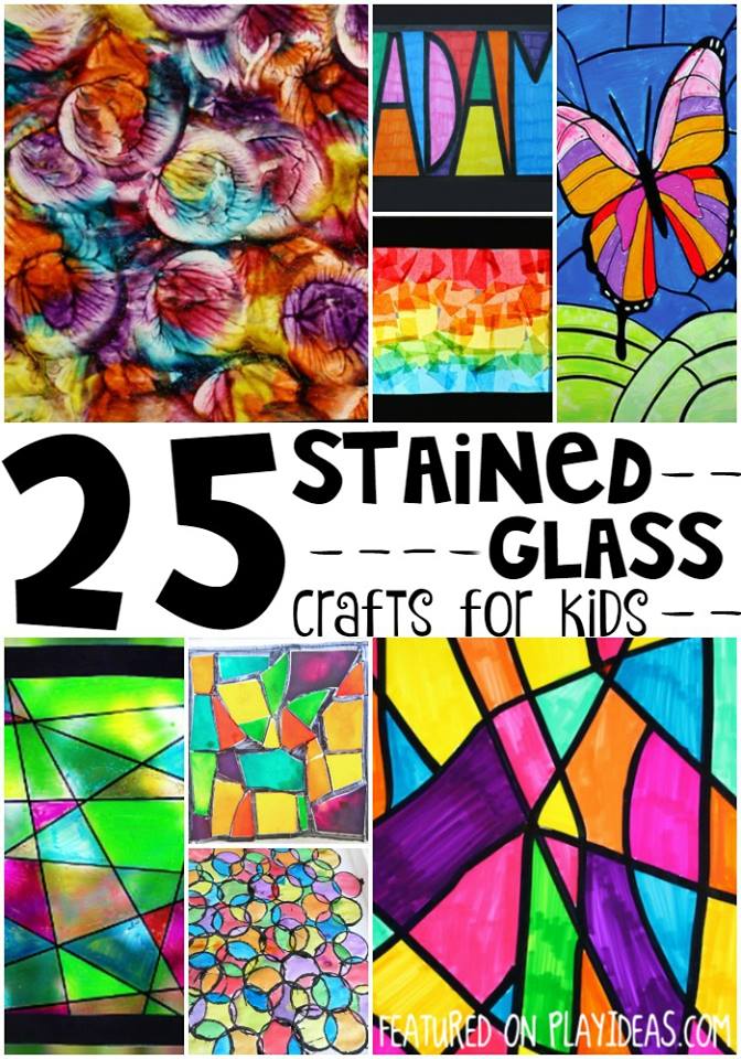 Stained Glass Crafts for Kids
