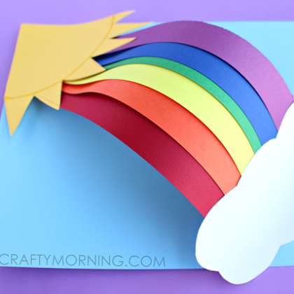 3d rainbow, Colorfully Fun Rainbow Crafts for Kids of All Ages