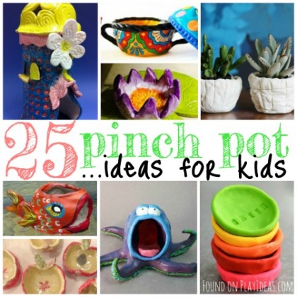 pinch pot ideas for kids