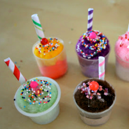 pompom milkshakes, Sweet Sprinkle Ideas For Kids