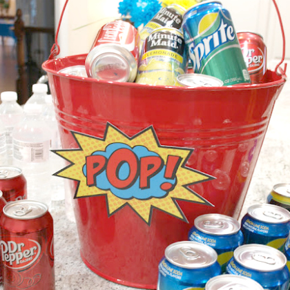 soda pop bucket sm-for-super-hero-themed-party-kids-teens-and-adults- diy-craft-